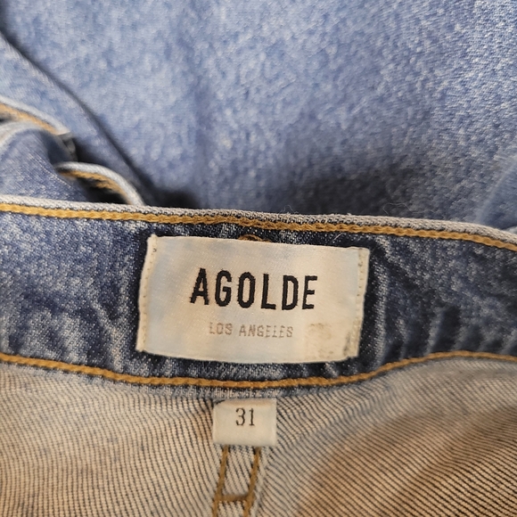 Agolde Mid Rise Straight - Picture 3 of 9